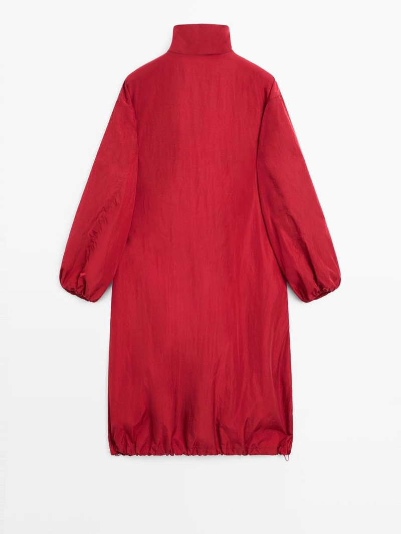 Длинная парка oversize