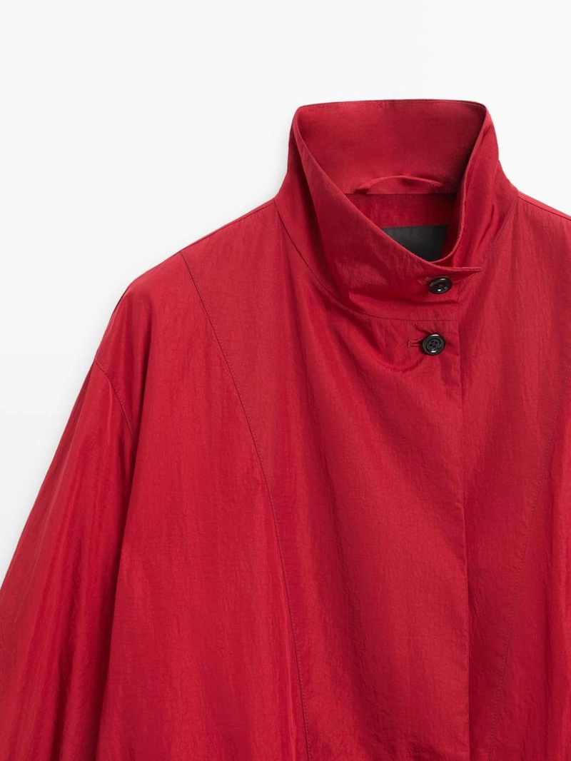 Длинная парка oversize