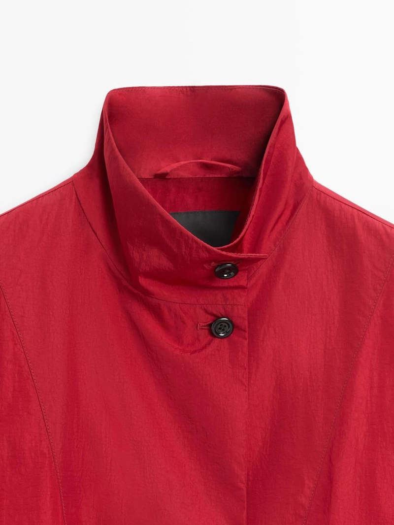 Длинная парка oversize