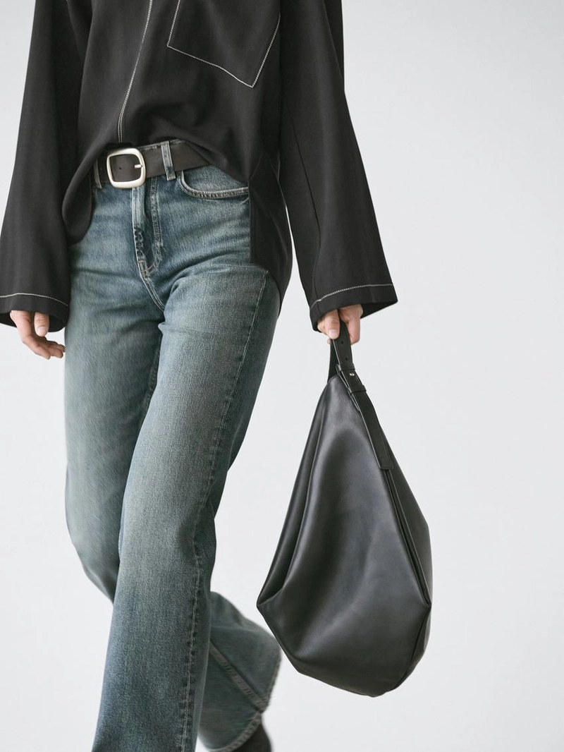 Рубашка-оверштаны из шерстю с карманом