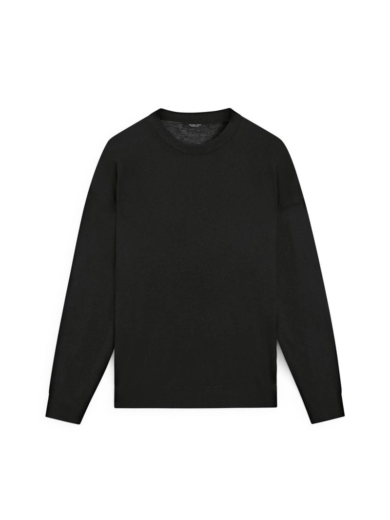 Свитер с крупным трикотажом из шерстяной смеси