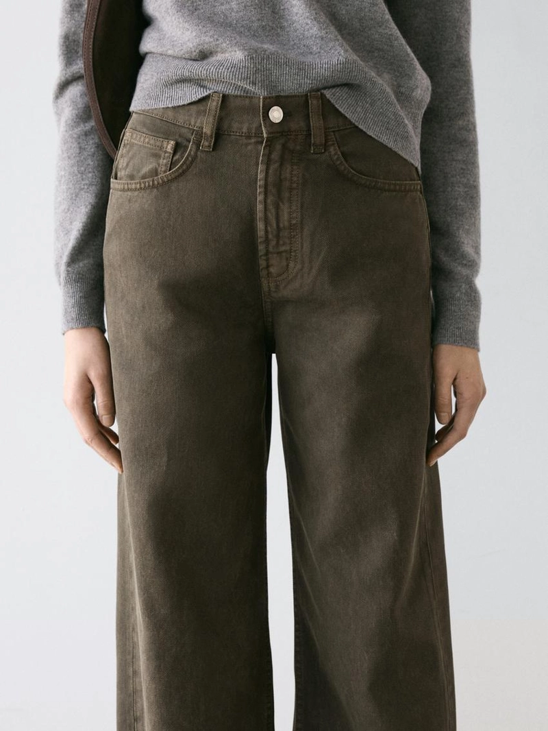 Джинсы свободного кроя