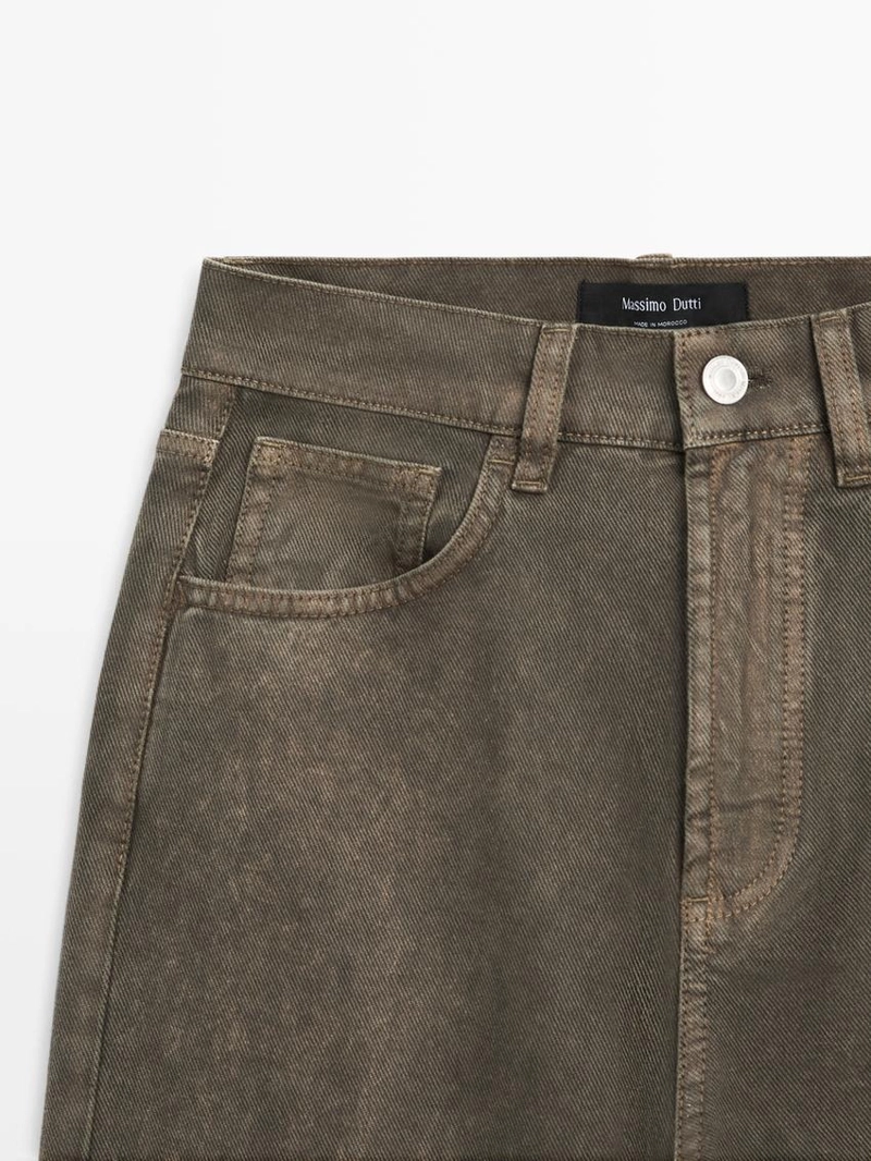 Джинсы свободного кроя