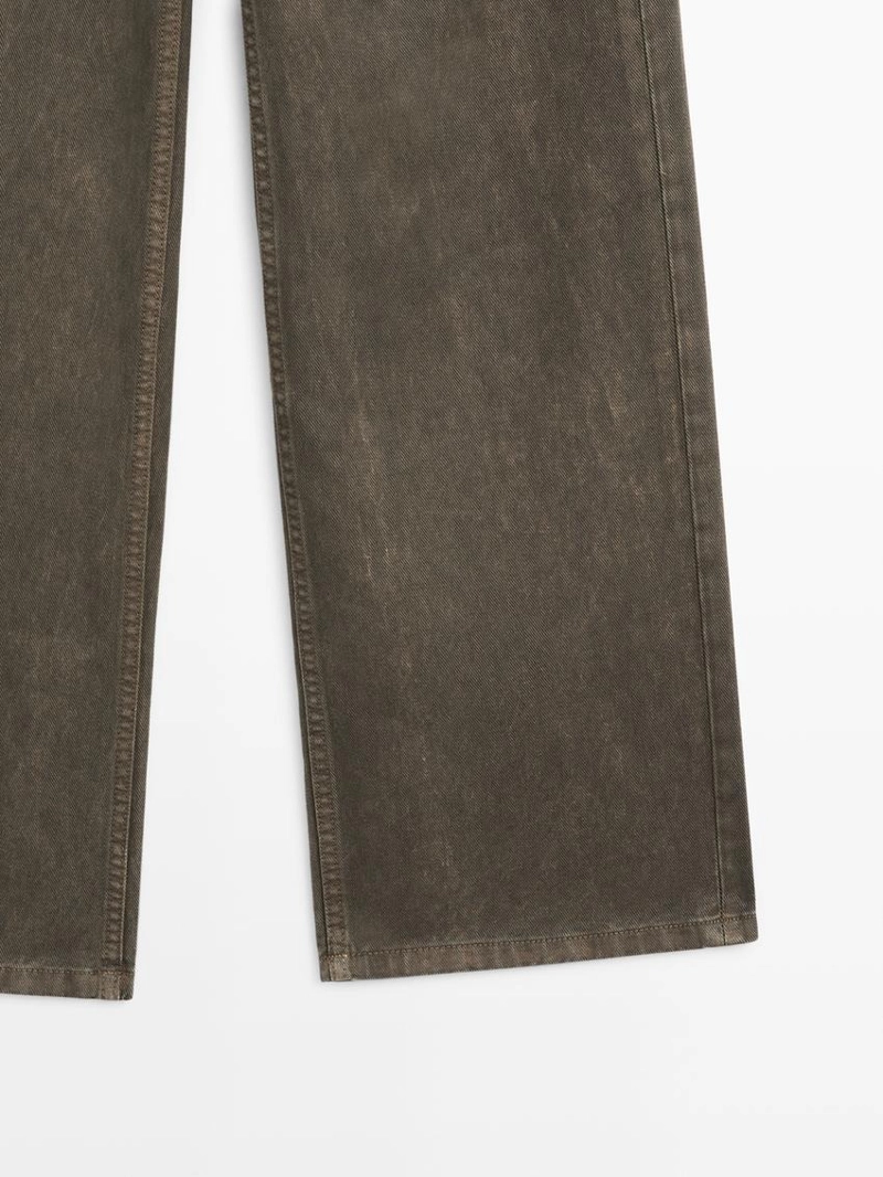 Джинсы свободного кроя