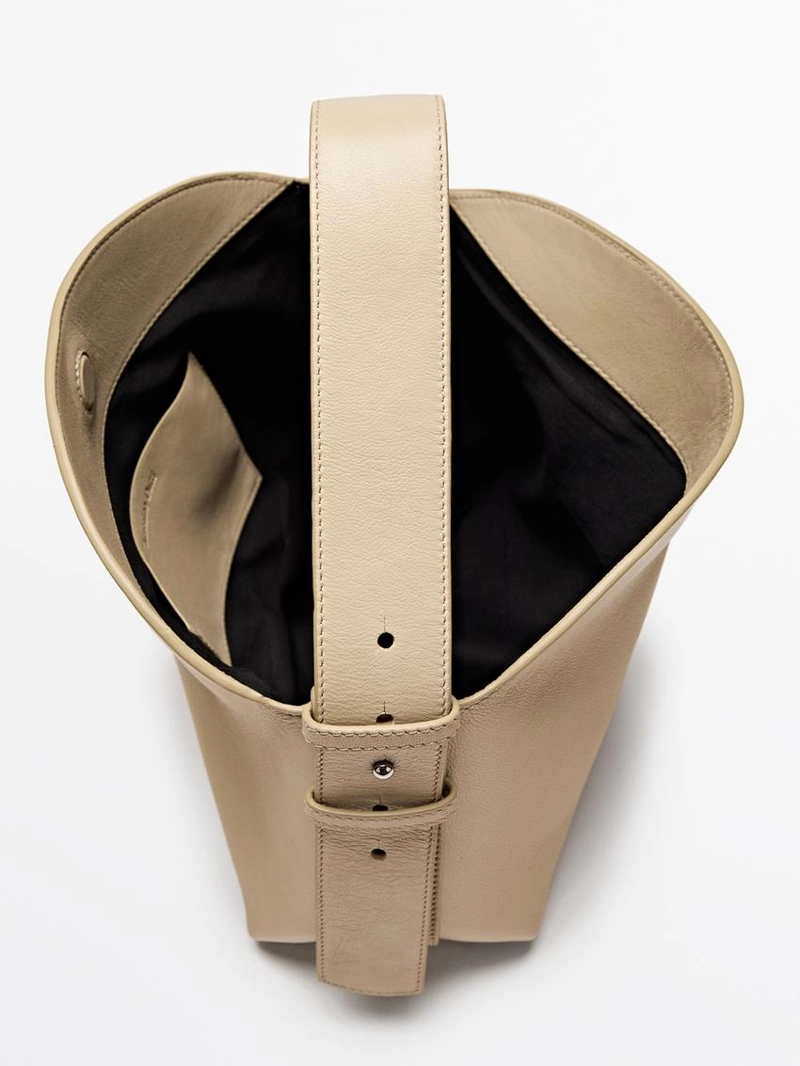 Сумка на плечо из натуральной кожи неппа