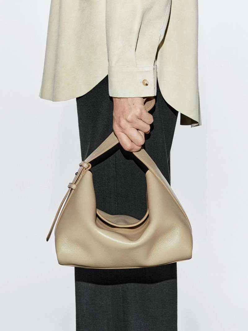 Сумка на плечо из натуральной кожи неппа