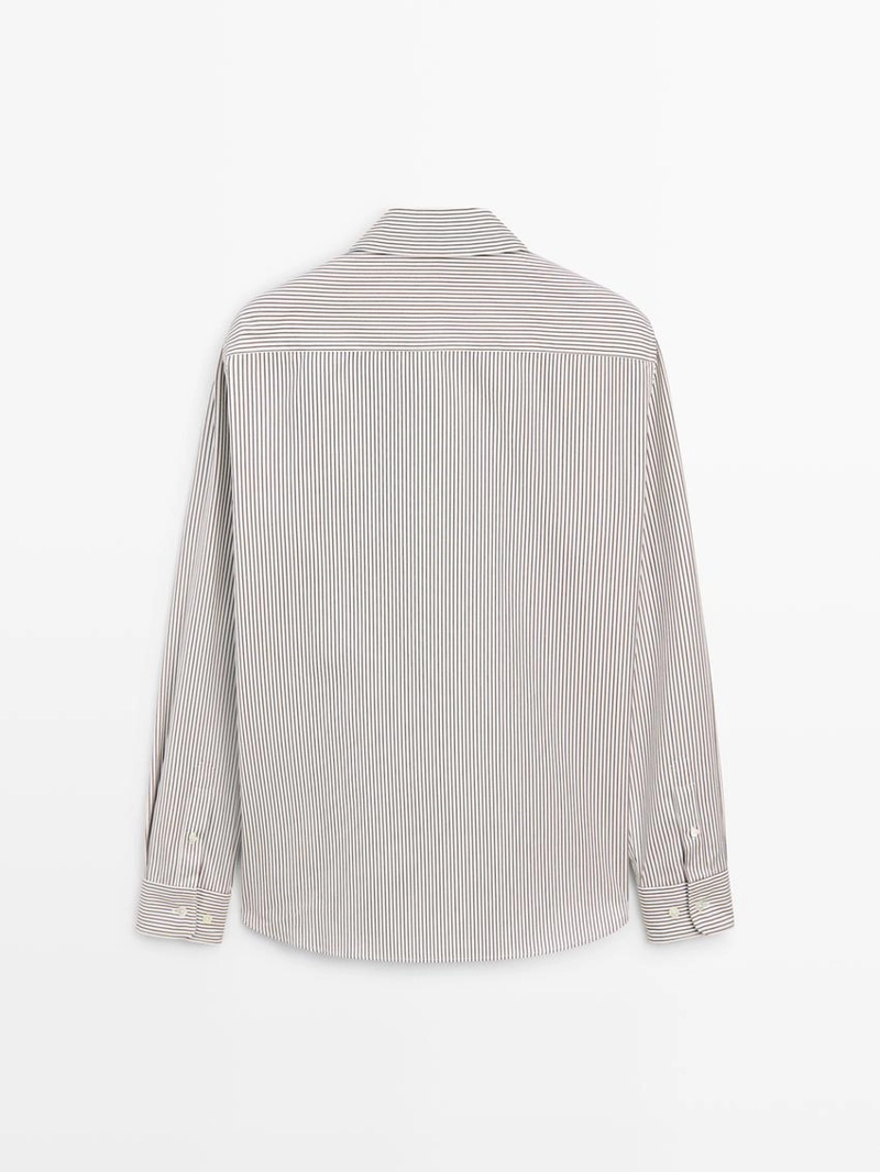 Рубашка из хлопкового поплина