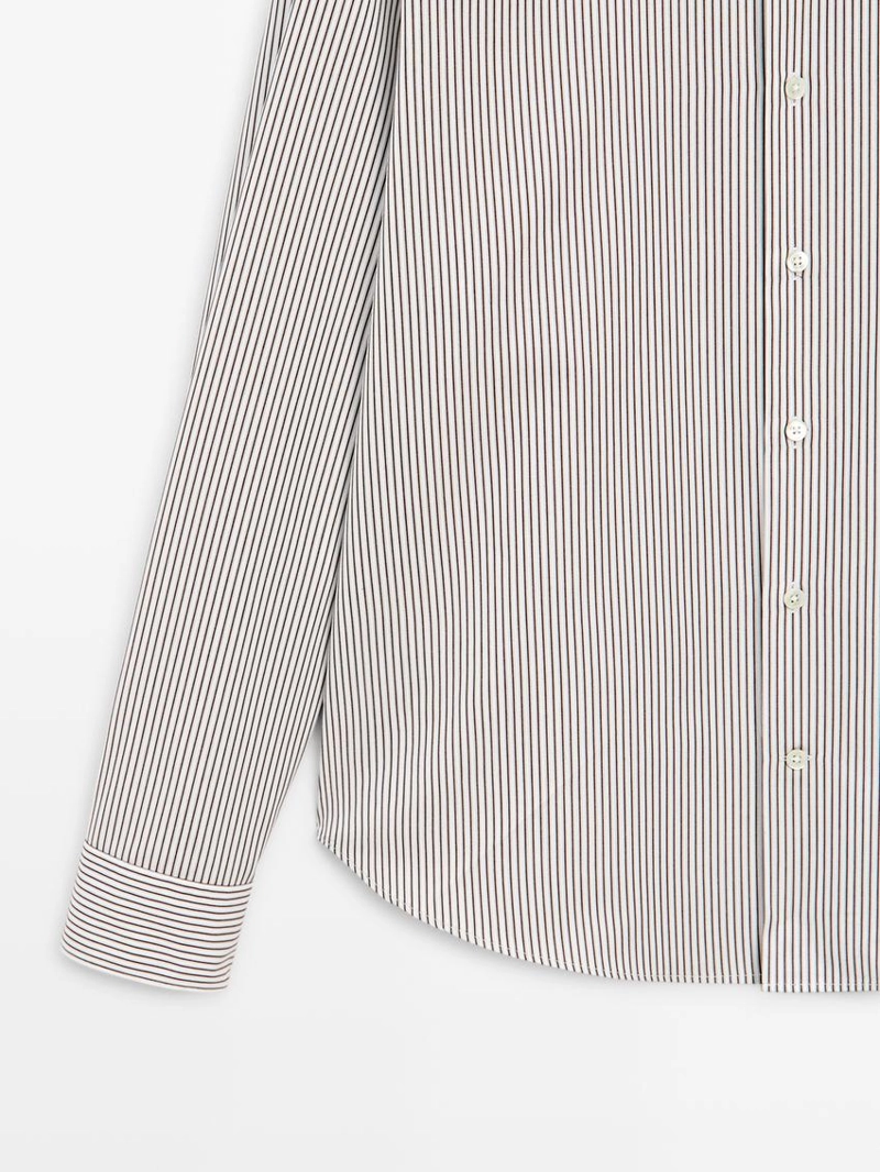 Рубашка из хлопкового поплина