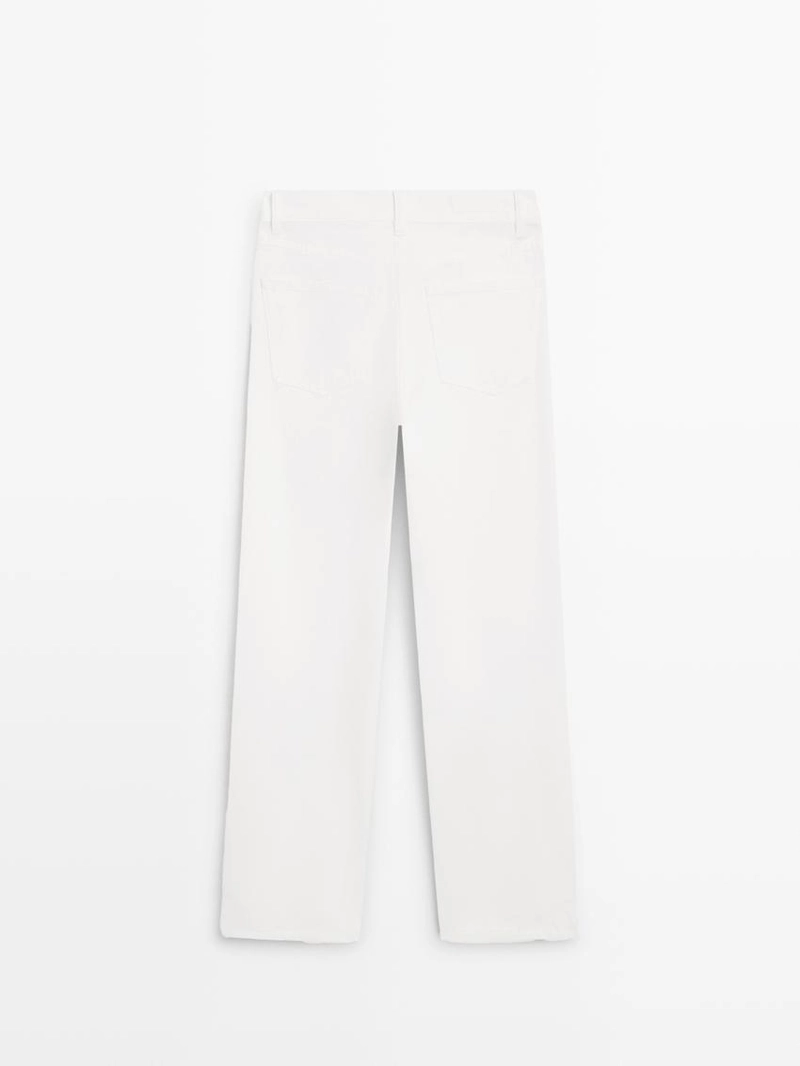 Джинсы прямого кроя