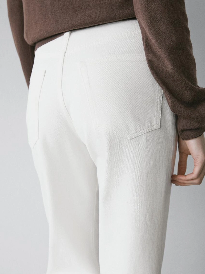 Джинсы прямого кроя