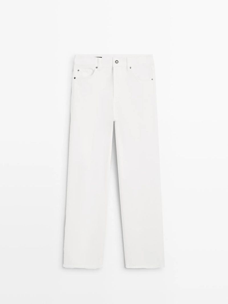 Джинсы прямого кроя