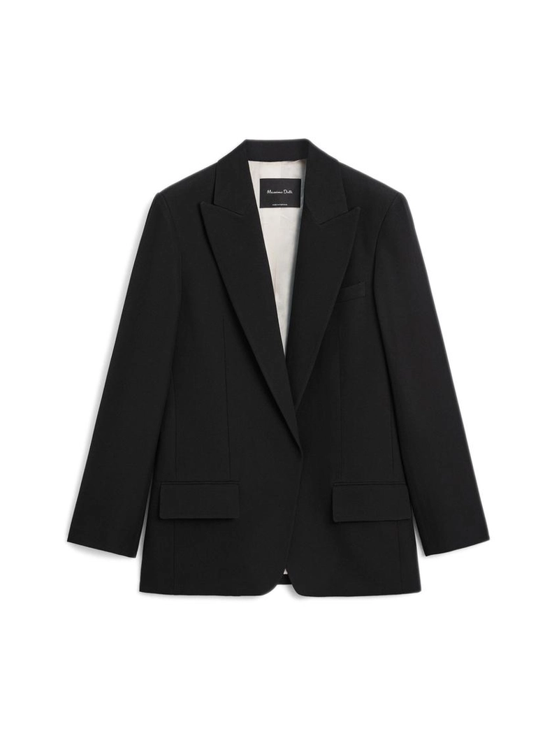 Пиджак из креповой ткани