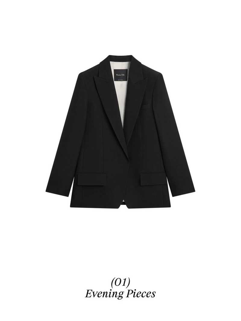 Пиджак из креповой ткани