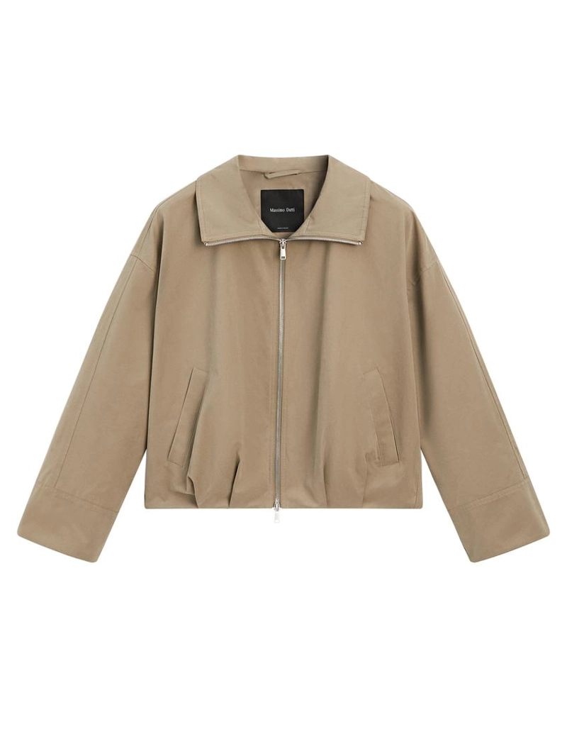 Бомбер с курткой из хлопка