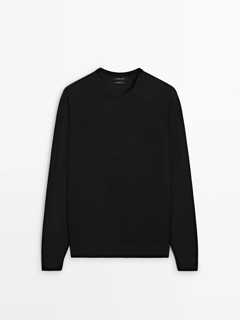 Свитер из мериносовой шерсти