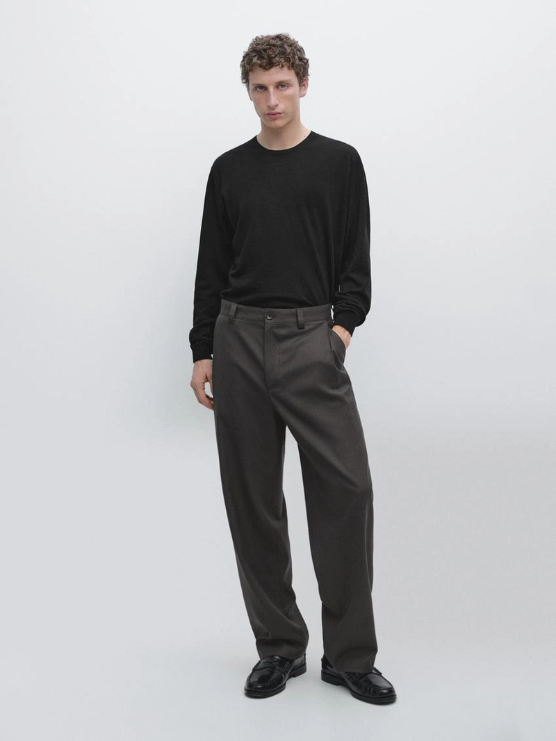 Свитер из мериносовой шерсти