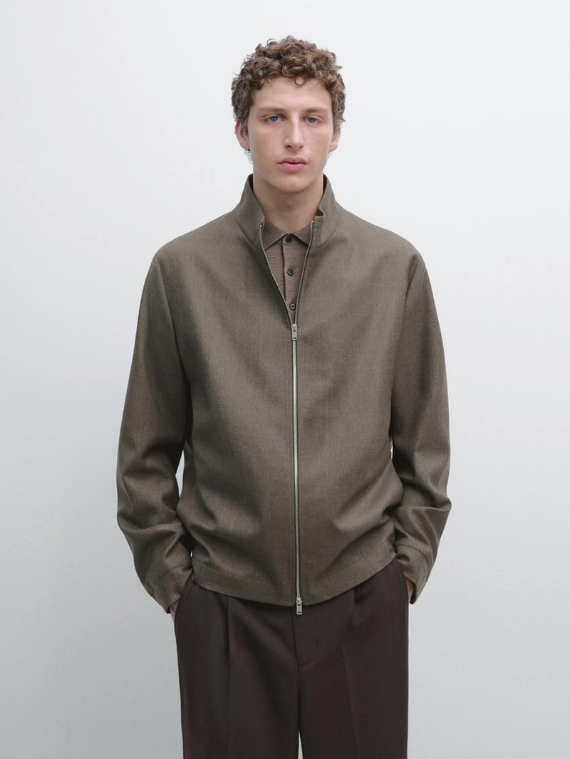 Пиджак из шерстяной смеси