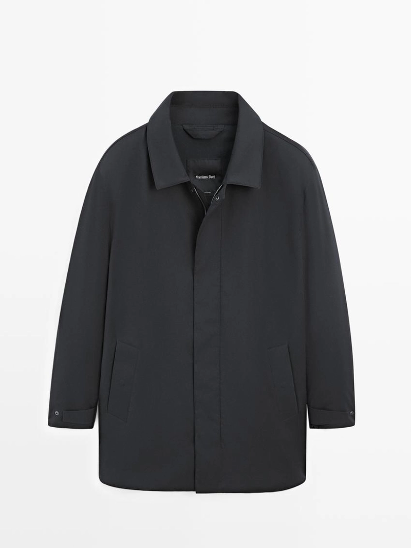 Плащ из водоотталкивающей ткани