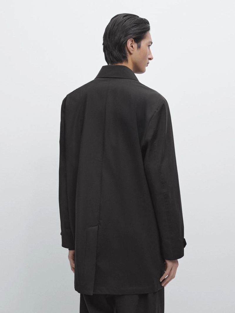 Парка из легкой технической ткани