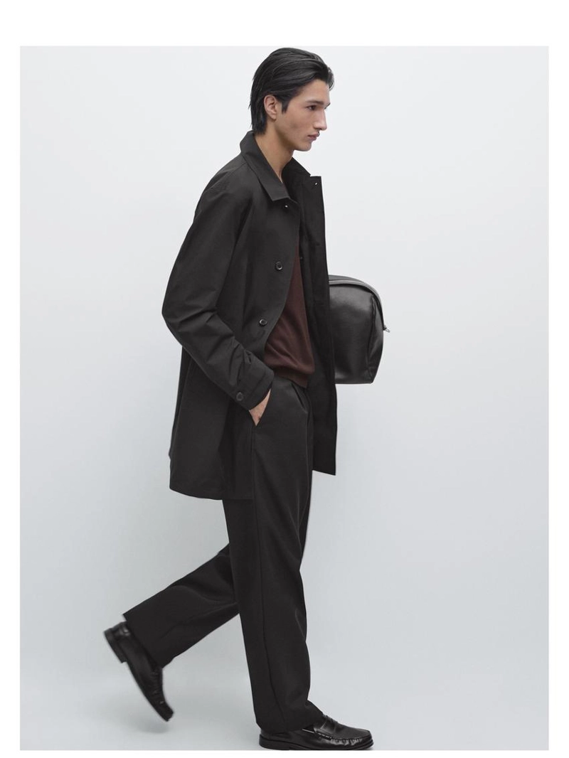 Парка из легкой технической ткани