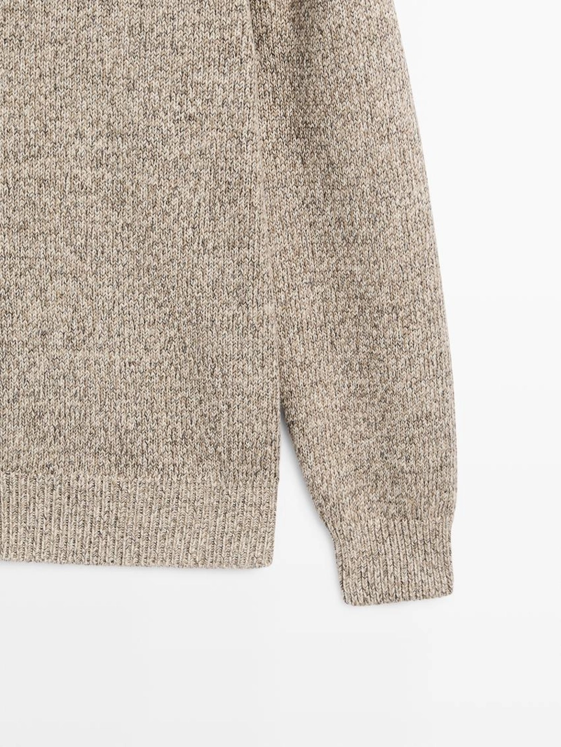 Кардиган из хлопкового трикотажа с пуговицами