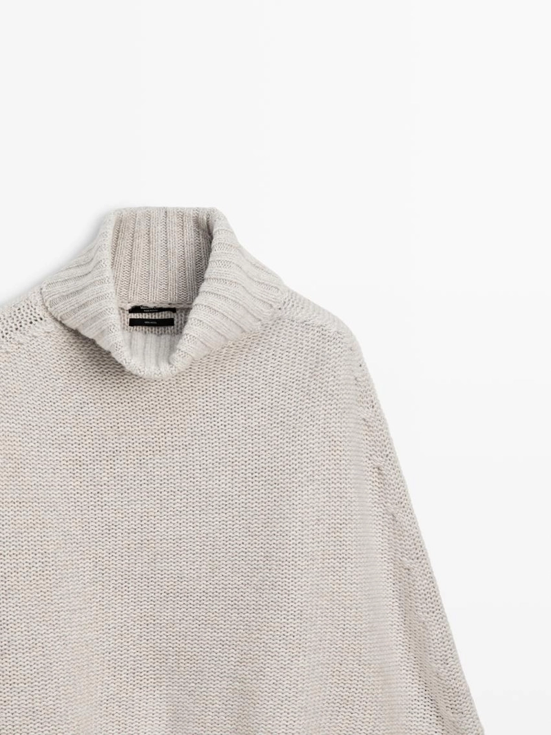 Пальто из 100% шерсти с деталями бахромы