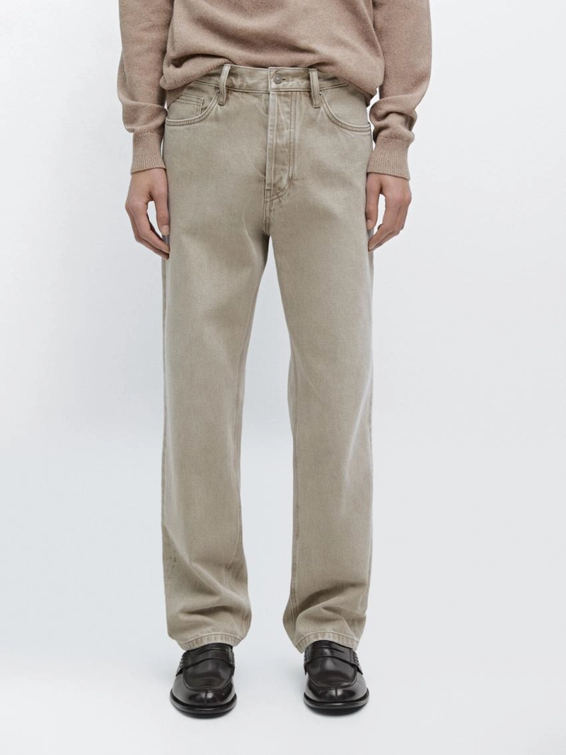 Джинсы прямого кроя