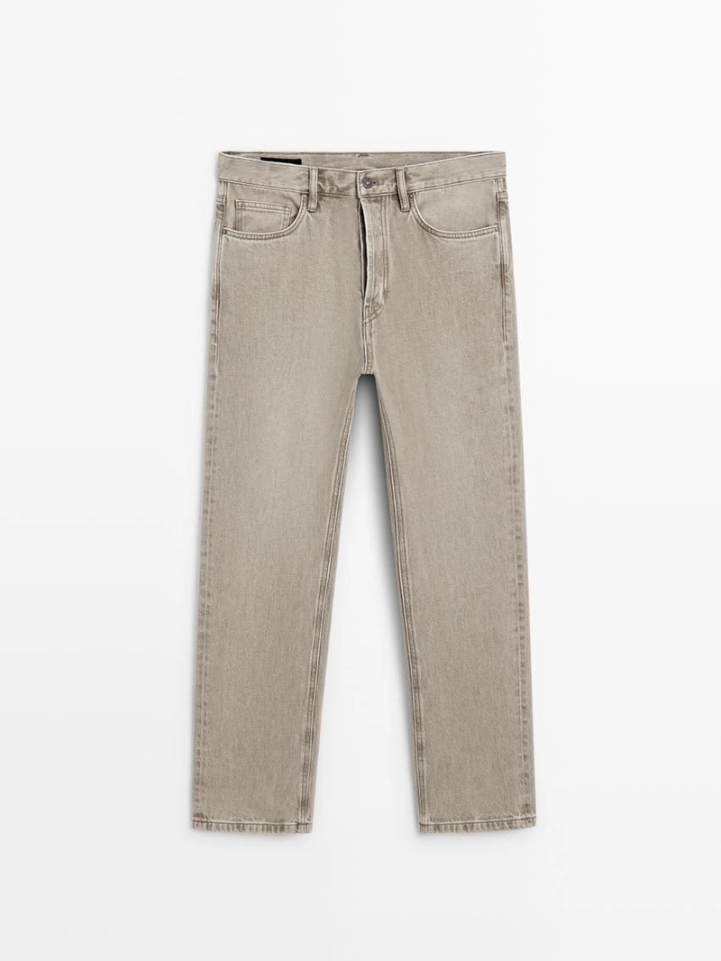 Джинсы прямого кроя