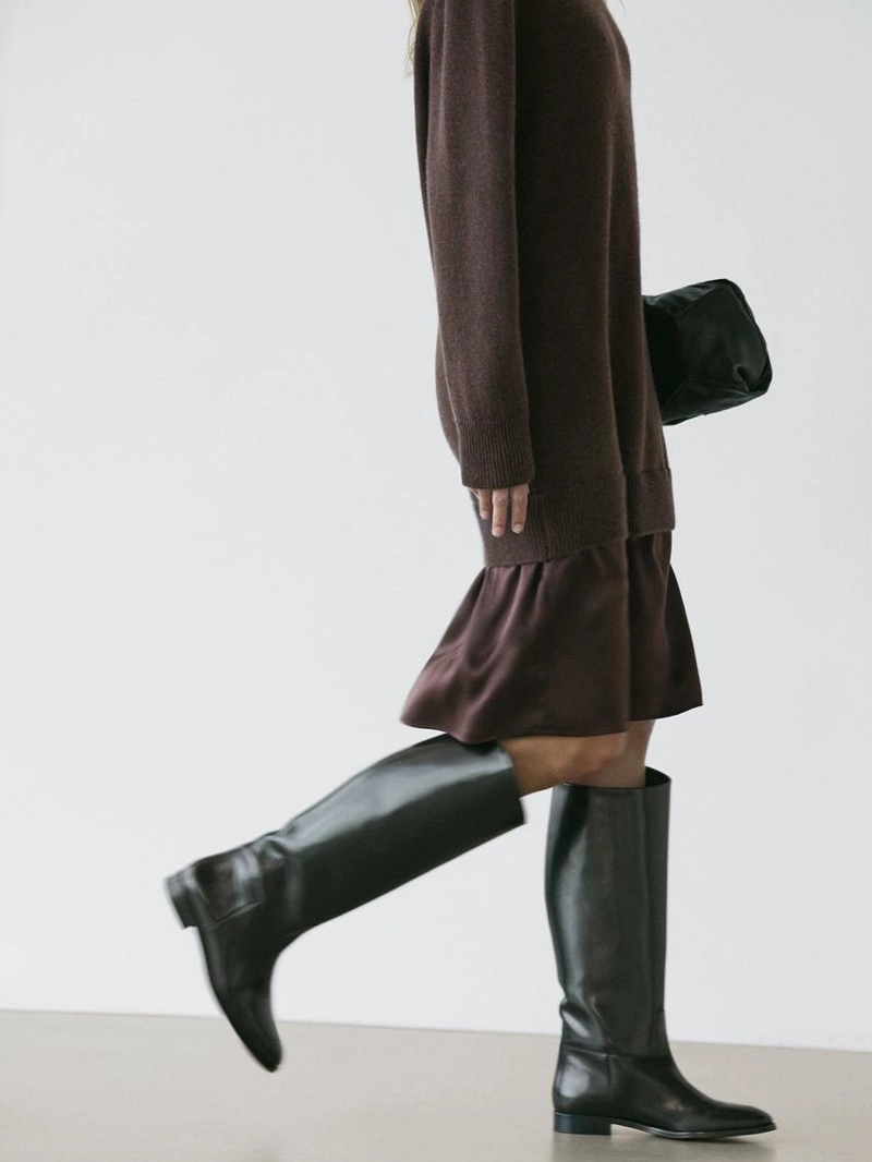 Платье из кашемира