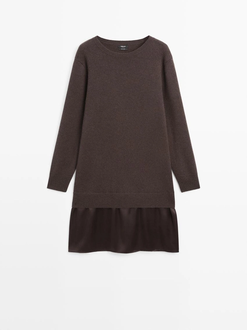 Платье из кашемира