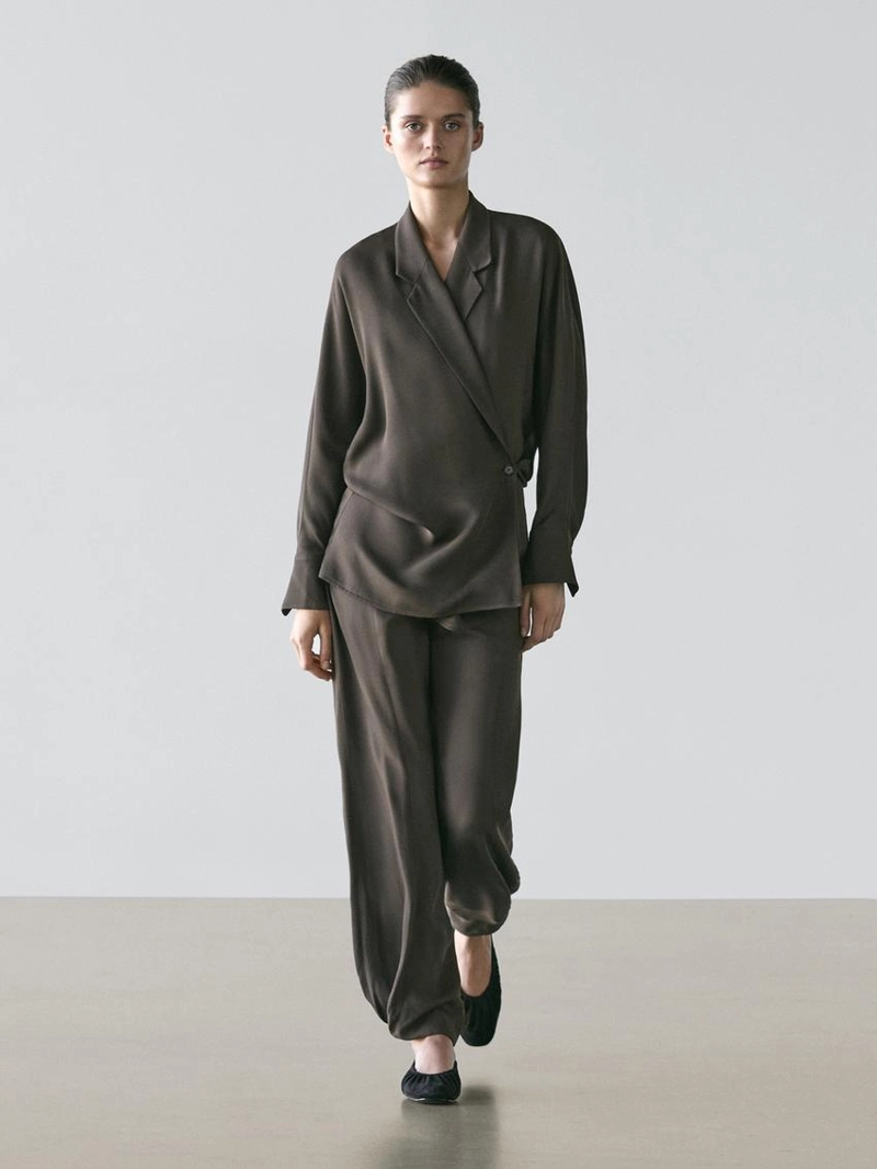 Шаровары свободного кроя flowing