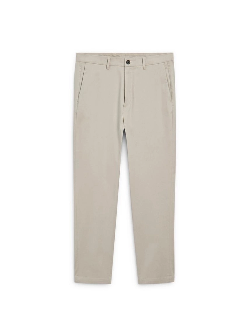 Брюки из хлопка в узком крое