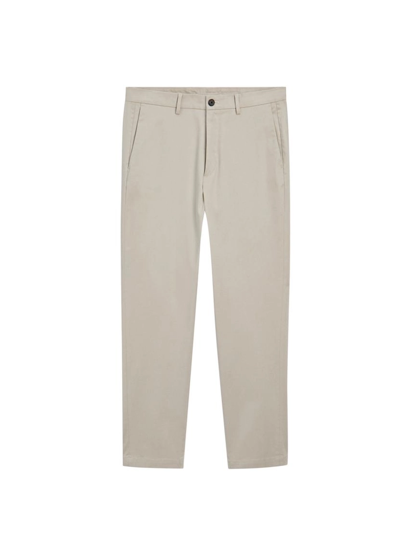 Брюки из хлопка в узком крое