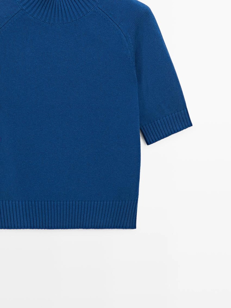 Свитер из смесового хлопка