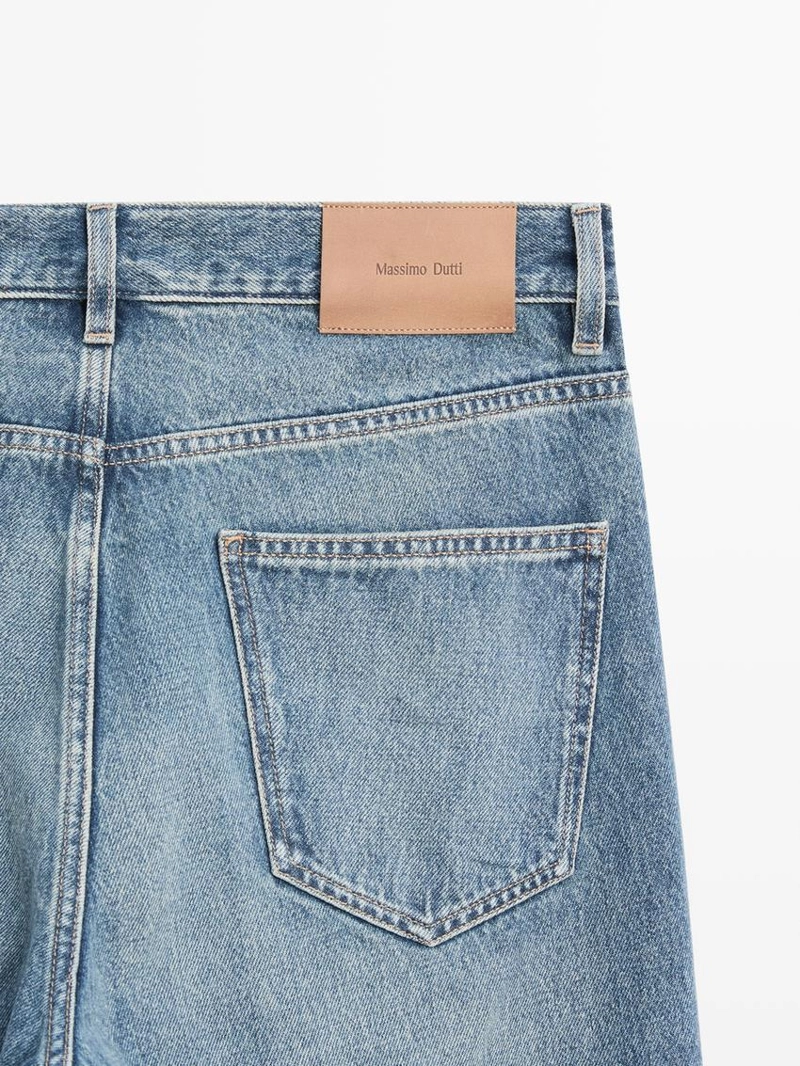 Джинсы прямого кроя