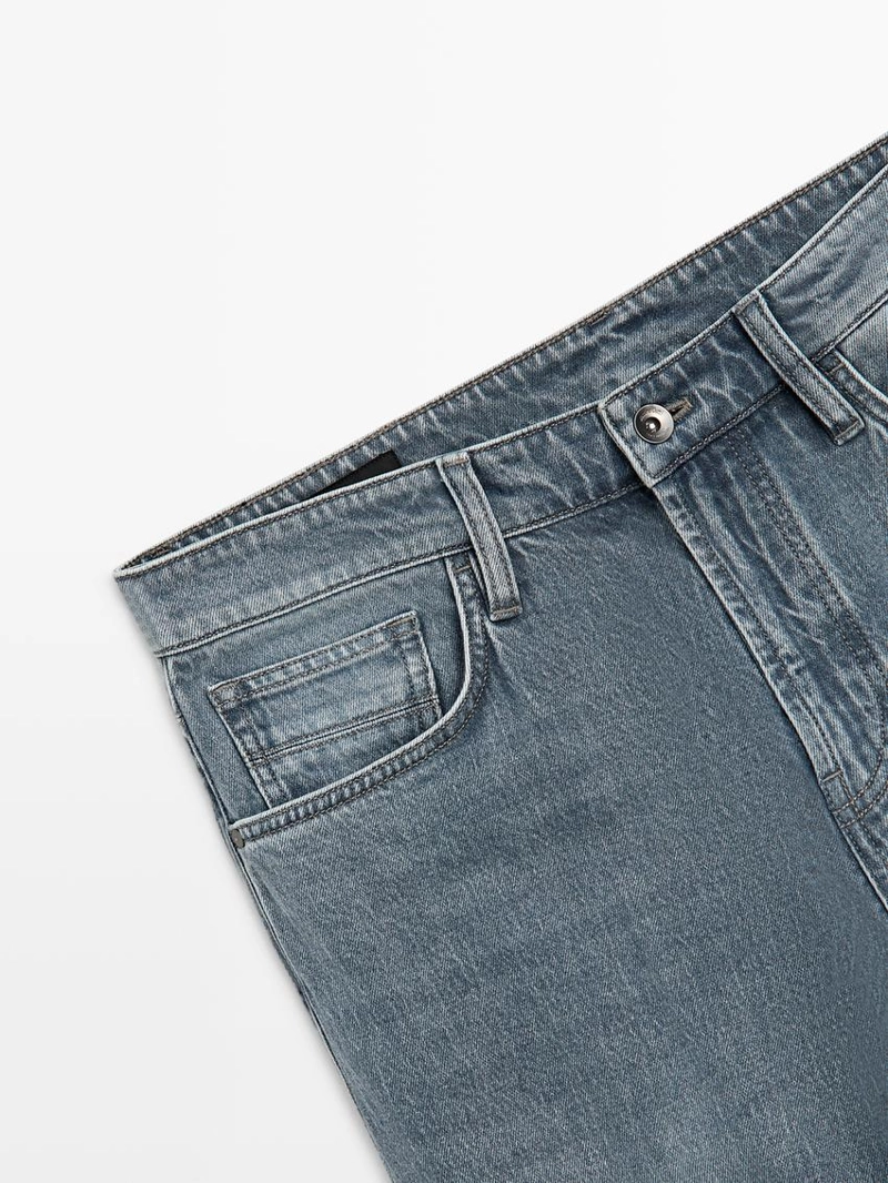 Джинсы стройные суженные