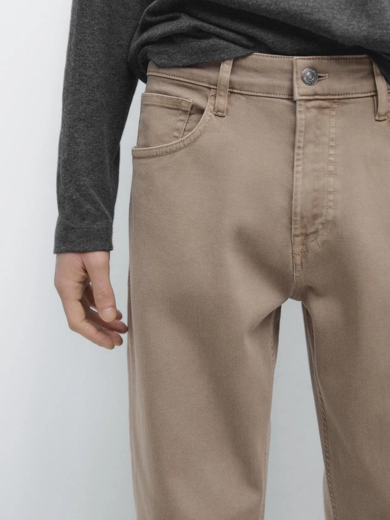 Джинсы суженого кроя