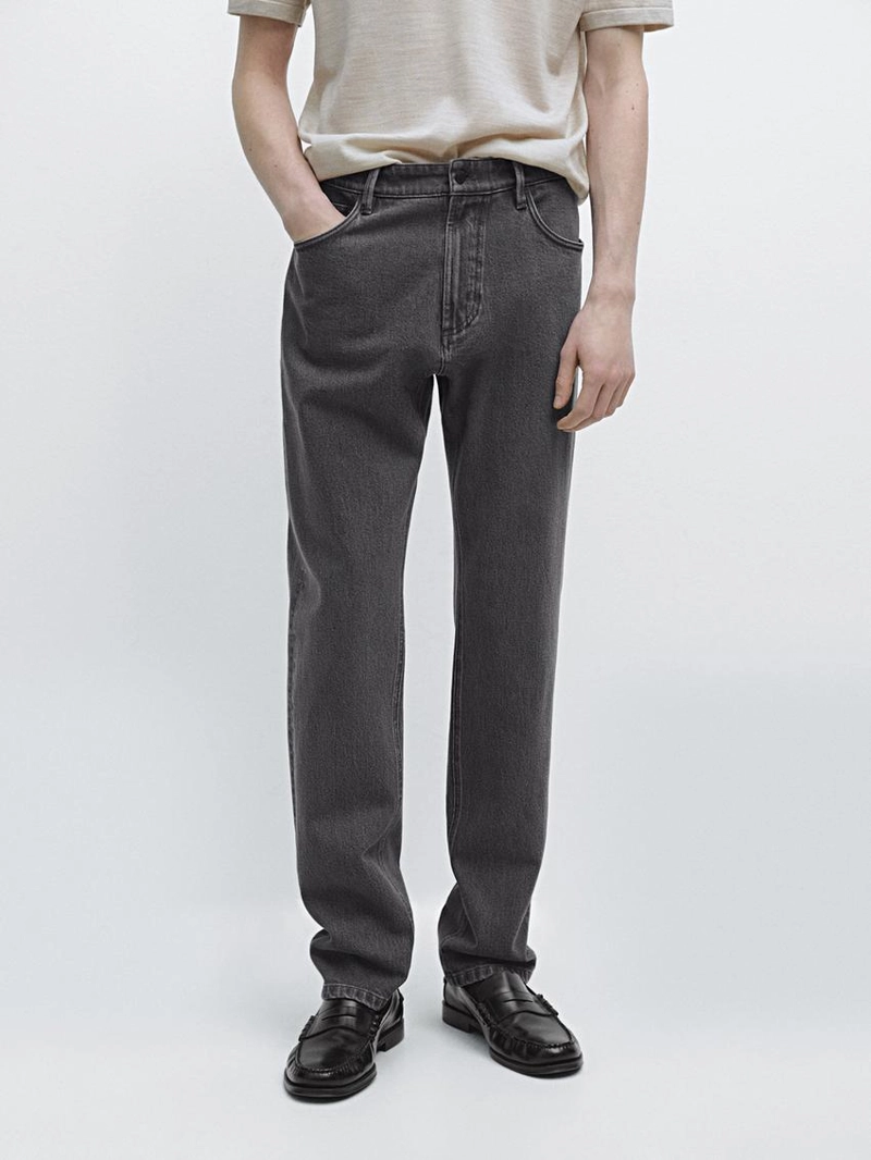 Джинсы с узким кроем