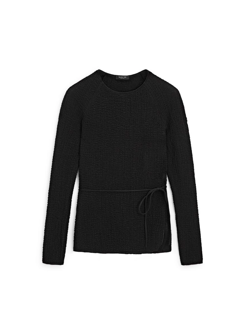 Футболка с деталью на галстуке