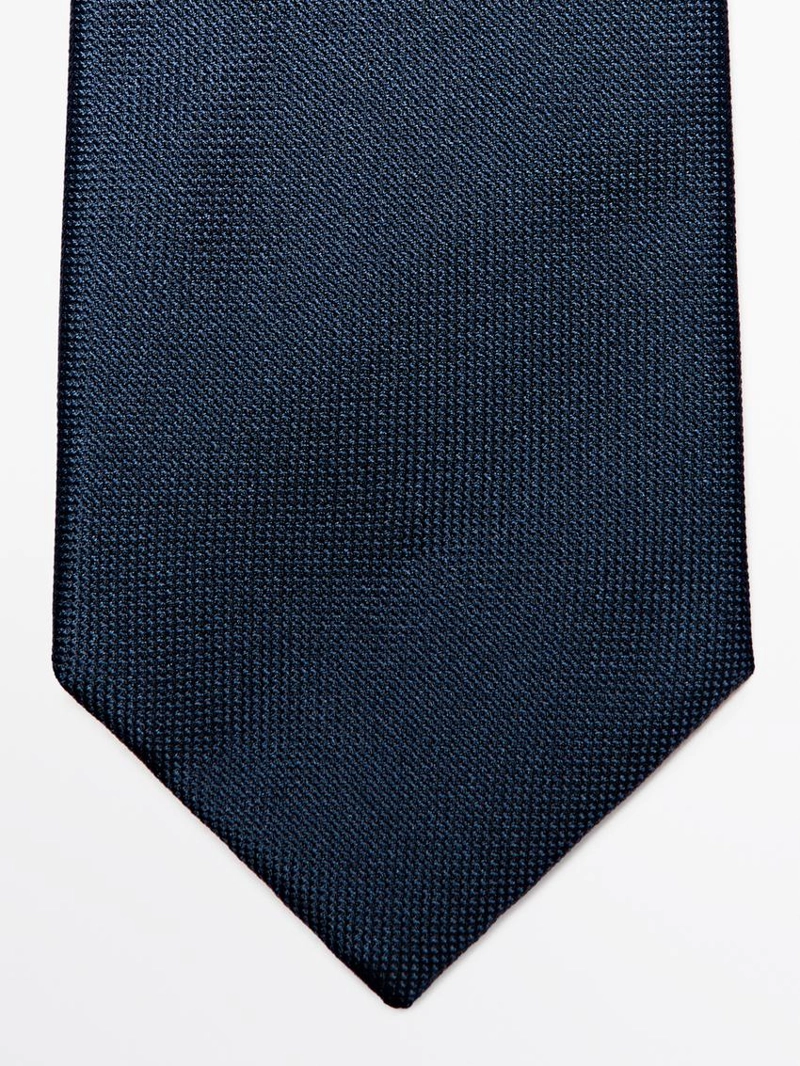 Галстук из 100% шелка с текстурой