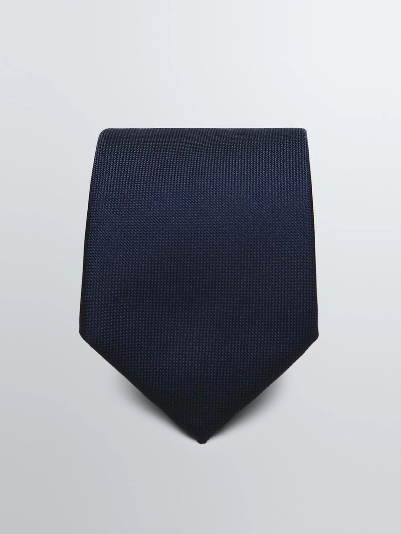 Галстук из 100% шелка с текстурой