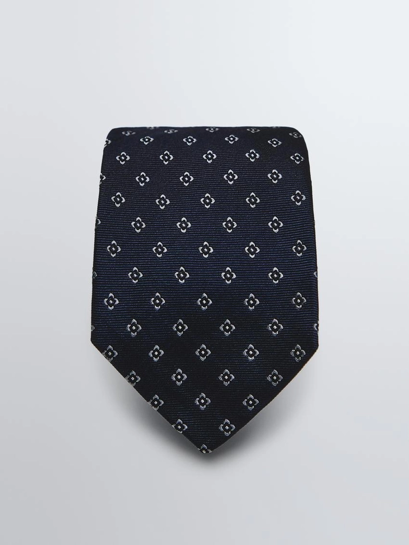 Галстук из 100% шелка под джерси