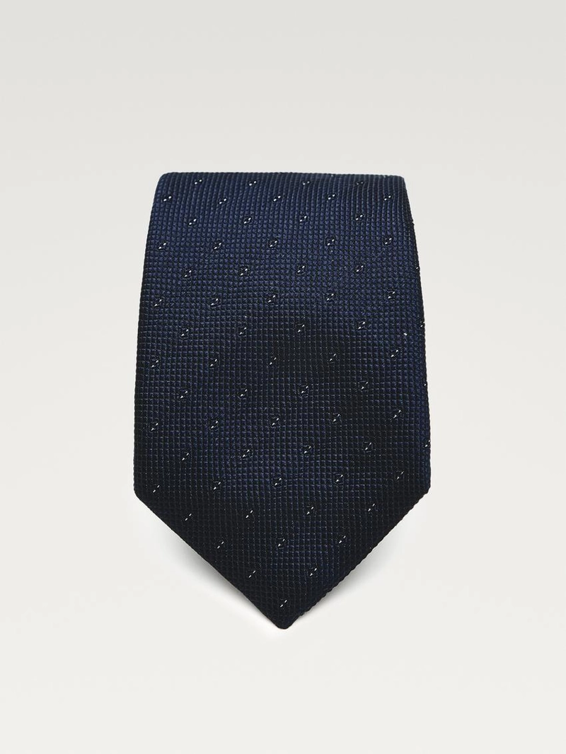 Галстук из 100% шелка с текстурой