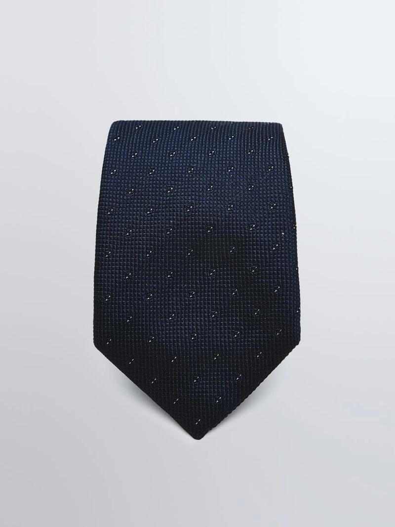 Галстук из 100% шелка с текстурой