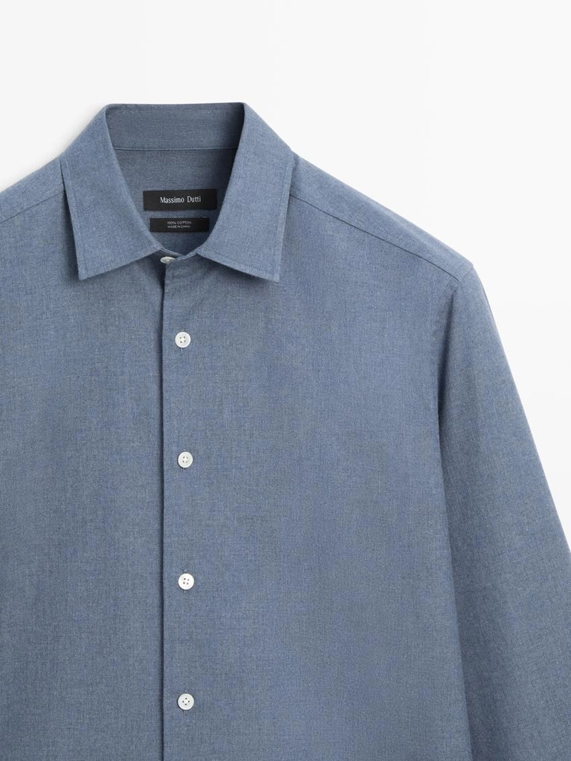 Рубашка melange oxford