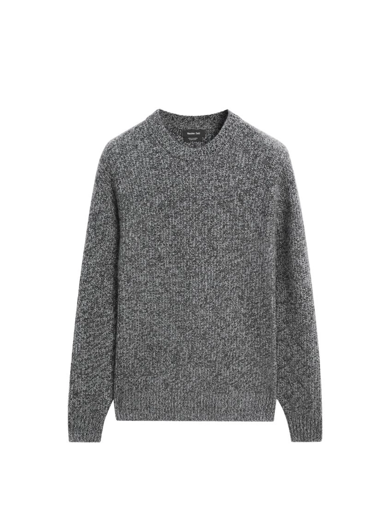 Свитер из вязанного 100% кашемира со вставками