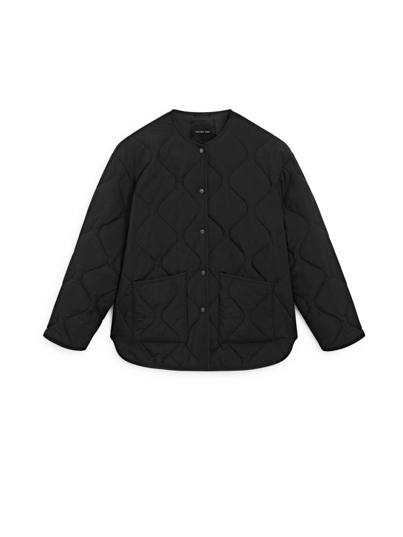 Куртка-пончо с орнаментом стежки