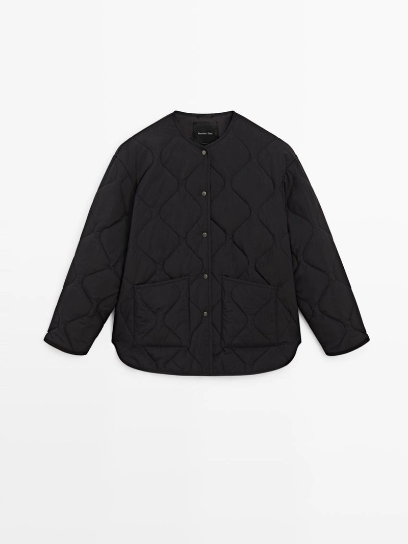 Куртка-пончо с орнаментом стежки