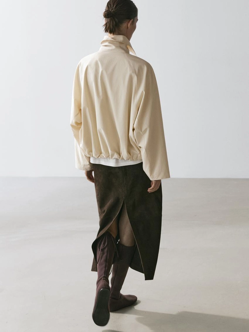 Куртка из 100% хлопка с пуговицами