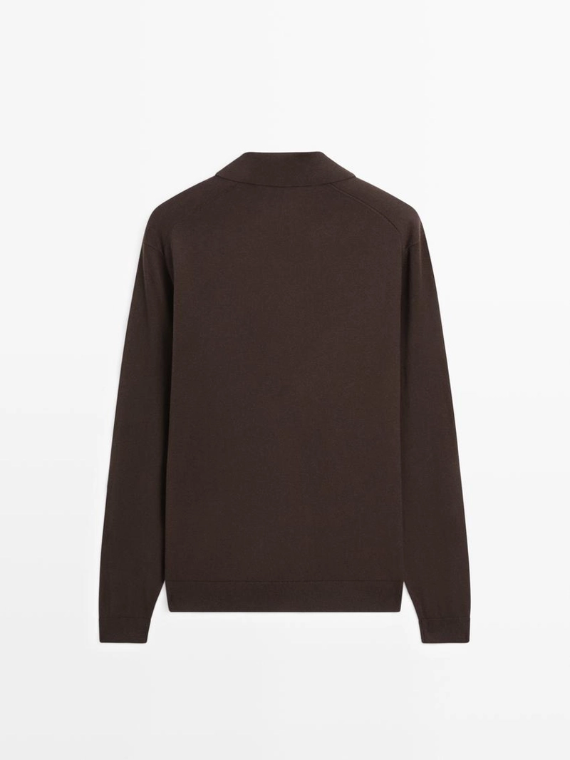 Водолазка из хлопкового трикотажа